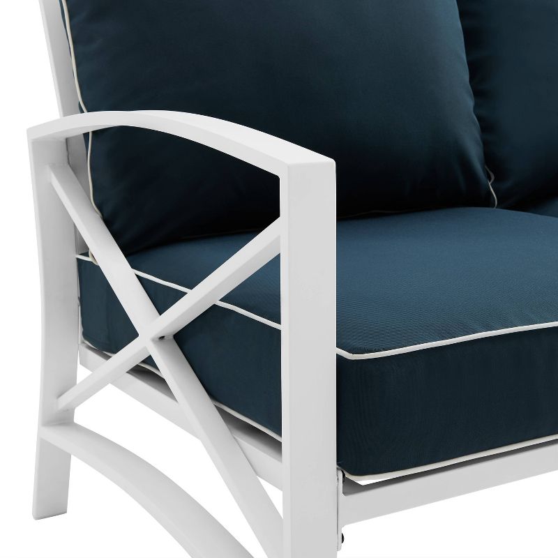 Crosley 3pc Kaplan Outdoor Sofa Set with Sofa & 2 Arm Chairs, 6 of 11