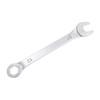 Unique Bargains High Carbon Steel Metric Offset 6-Point End and Angled Open-End Thin Combination Wrench - 3 of 4