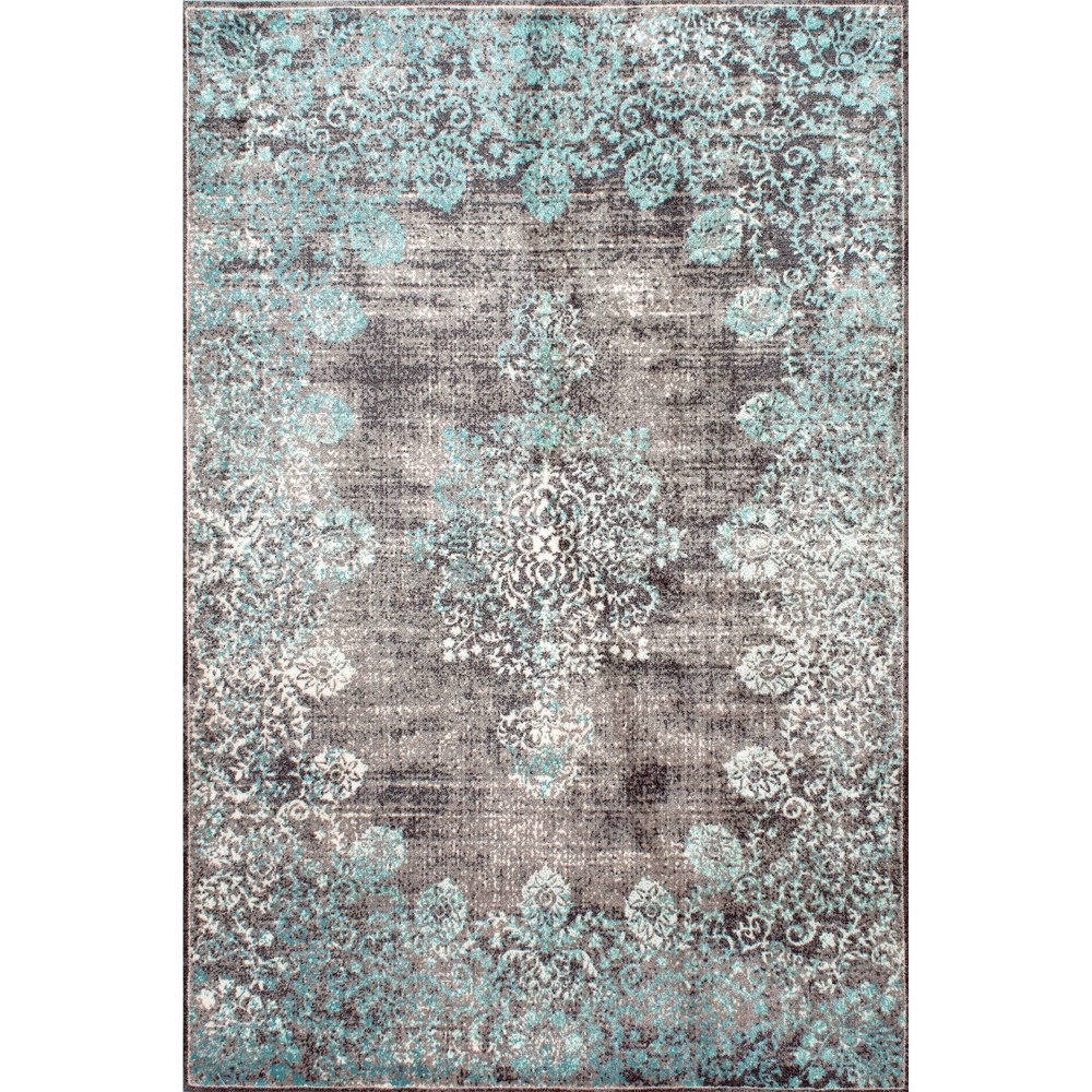  Vintage Corene Area Rug Teal