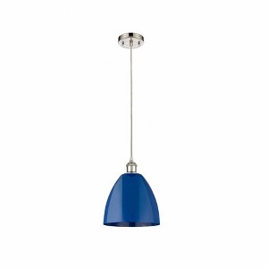 Plymouth Dome - 1 Light Cord Hung Mini Pendant In Industrial Style-12.88 Inches Tall and 9 Inches Wide - 1 of 1