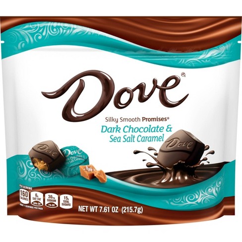 Dove Promises Silky Smooth Dark Chocolate and Sea Salt Caramel - 7.6oz - image 1 of 4