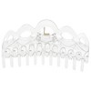 Unique Bargains Fashion Corrugated Edge Hair Clips Hairdo Clips 1 Pc - 4 of 4