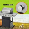 Resenkos Propane Grill 3 Burner Barbecue Grill Stainless Steel Gas Grill with Side Burner, 37,000 BTU Outdoor Cooking, - 3 of 4