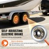 VEVOR Electric Trailer Brake Assembly, 12" x 2", 2 Pairs Self-Adjusting Electric Brakes Kit for 7000 lbs Axle, 5-Hole Mounting, Backing Plates - 3 of 4
