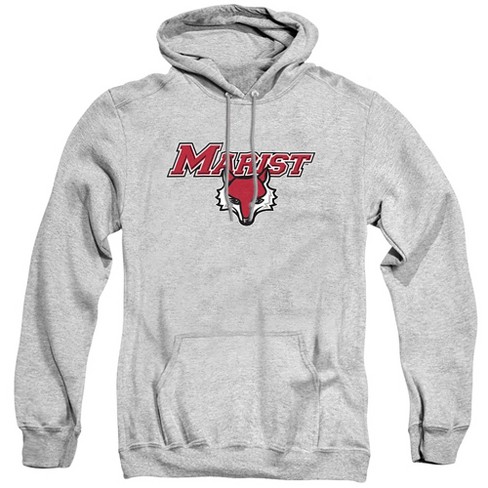 Marist College Official Stacked Adult Pull-Over Hoodie, Athletic Heather - image 1 of 4