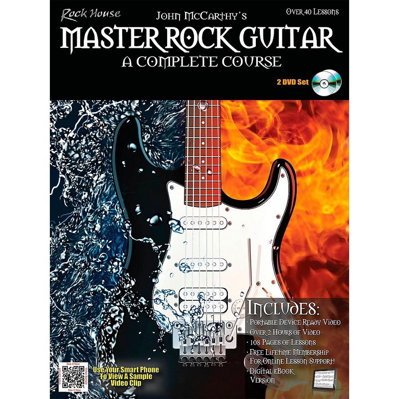 Rock House Master Rock Guitar A Complete Course Book/2-DVD Pack, 1 of 2