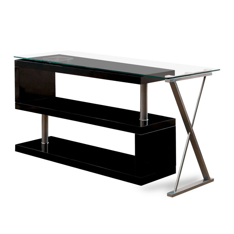 Nagini Swivel Computer Desk Glossy - HOMES: Inside + Out, 4 of 7