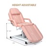Karl Home 73in 360 Degree Rotating Hydraulic Height Adjustable Facial Massage Bed - 3 of 4