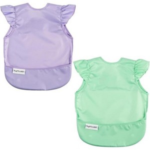 Tiny Twinkle 2-Pack Mess-Proof Apron Toddler Bib w/Tug-Proof Closure and BPA-Free - 1 of 4