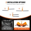 VEVOR Kayak Ceiling Storage Rack, Ceiling Storage Rack for 2 Kayak Canoe SUP, Adjustable Height Overhead Kayak Holder Hanger with Padded Arms - 4 of 4