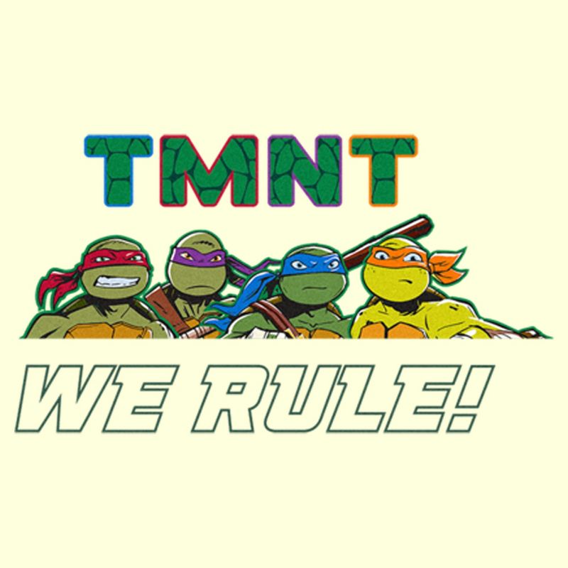 Men's Teenage Mutant Ninja Turtles We Rule Brothers T-Shirt, 2 of 5