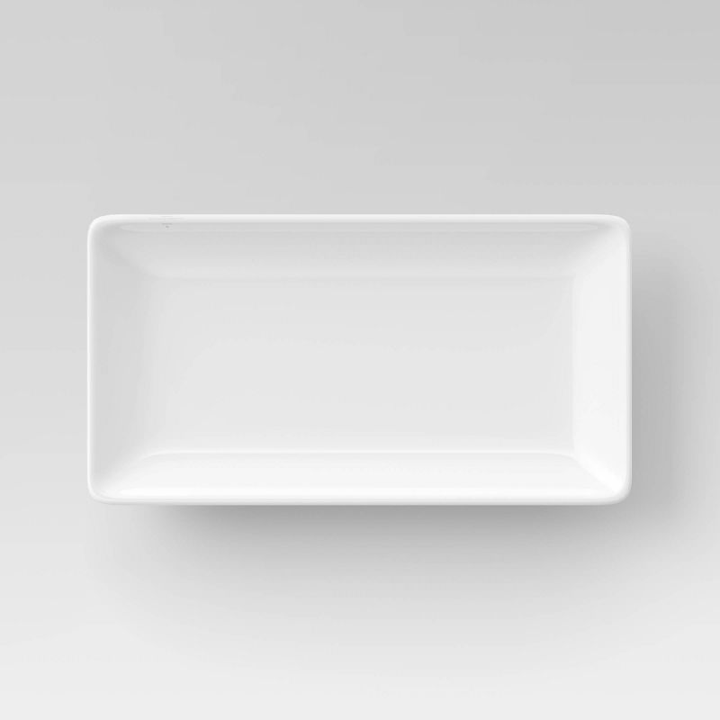 Rectangle Serving Tray 12.2"x6.46" Porcelain - Threshold&#8482;, 2 of 8