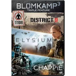 Chappie/District 9/Elysium (DVD)(2016)