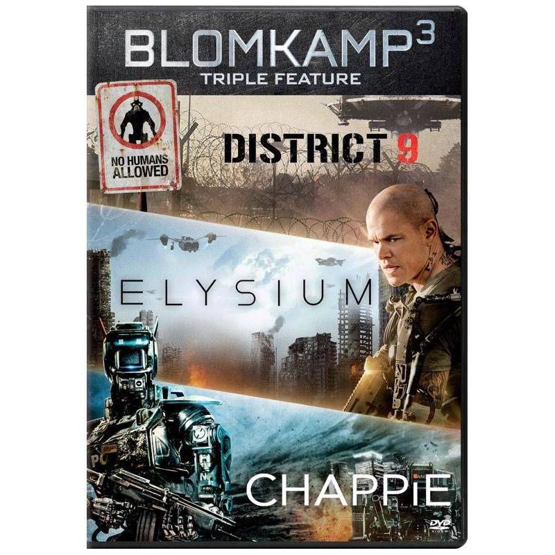 Chappie/District 9/Elysium (DVD)(2016), 1 of 2