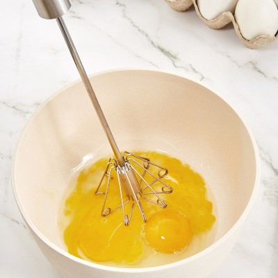 12-inch Stainless Steel Miracle Whisk with Black Handle