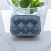 Unique Bargains Ice Tray 6-Cavity Diamond Ice Mould Irregular Hand Wash Only Silicone 6.69"x4.53"x2.13" 1 Pc - 2 of 3