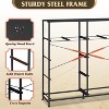 GALAXHERO Dresser for Bedroom with 10 Drawers Wide Fabric Dresser for Storage and Organization Chest of Drawers for Living Room Hallway Closet Black - 2 of 4