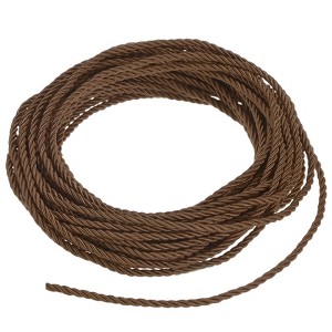 Unique Bargains Soft Polyester Decorative Cord Twisted Rope Trim 1 Pc - 1 of 4