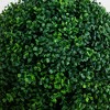 Nearly Natural 6-ft Artificial Triple Ball Boxwood Topiary Tree (Indoor/Outdoor) - 3 of 4