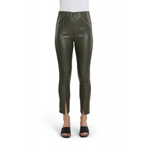 Women's FAUX LEATHER LEGGINGS - DOLCE CABO - 1 of 3