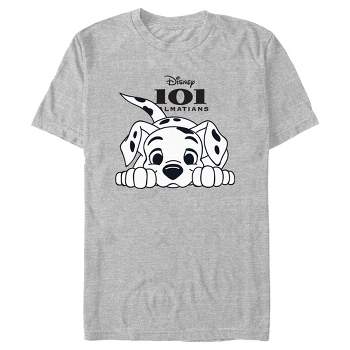 Men's One Hundred and One Dalmatians Big Puppy Logo T-Shirt