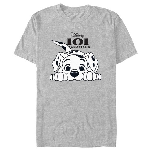 Men's One Hundred and One Dalmatians Big Puppy Logo T-Shirt - Athletic  Heather - 3X Large
