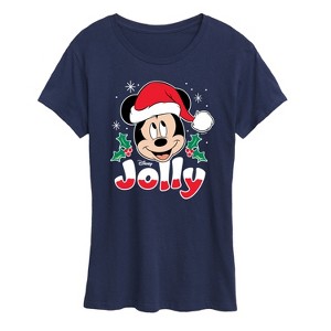 Women's - Disney - Jolly Mickey Short Sleeve Graphic T-Shirt - 1 of 4