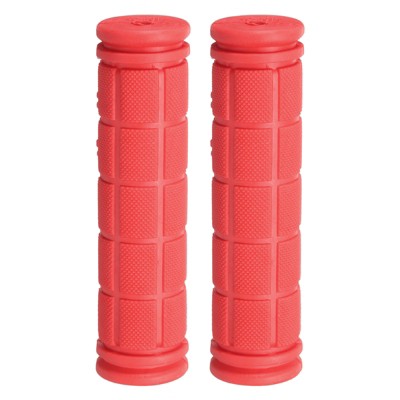 Unique Bargains Rubber Non-Slip Mushroom Bike Fit 7/8" Handlebar Grips 4.53" 1 Pair