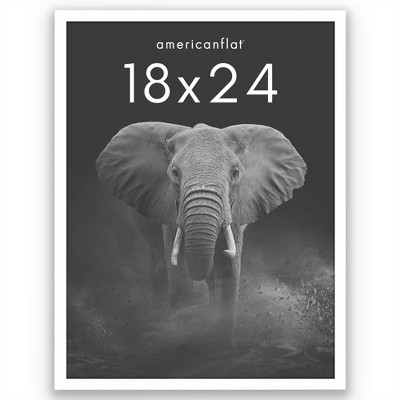 Americanflat Gallery-Style Picture Frame to Secure Artwork, Prints, and Photos