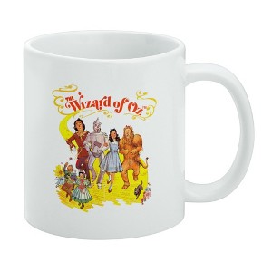 The Wizard of Oz Yellow Brick Road Ceramic Coffee Mug, Novelty Gift Mugs for Coffee, Tea and Hot Drinks, 11oz, White - 1 of 4