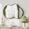 Apmir Irregular High-Strength Tempered Glass and Aluminum Alloy Framed French Cleat Mounted Wall Decor Bathroom Vanity Mirror - 4 of 4