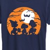 Women's - Peanuts - Trick Or Treat Silhouettes Short Sleeve Graphic T-Shirt - 2 of 4