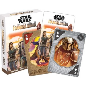 Aquarius Puzzles Star Wars The Mandalorian Playing Cards | 52 Card Deck + 2 Jokers - 1 of 4