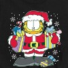Boys' - Garfield - Christmas Santa Claus Short Sleeve Graphic T-Shirt - 2 of 4