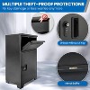 COZONY Lockable Package Delivery Box, Anti-Theft Waterproof Parcel Drop Box for Porch Fence Curbside - 2 of 4