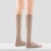 Anna-Kaci Unisex Non-Slip Crew Socks Two-Pack with Gripper Soles and Soft Stretch Fabric - 3 of 4