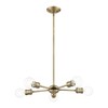 Livex Lighting Lansdale 5 - Light Chandelier in  Antique Brass/Bronze - 4 of 4