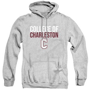 College of Charleston Official Stacked Adult Pull-Over Hoodie - 1 of 4