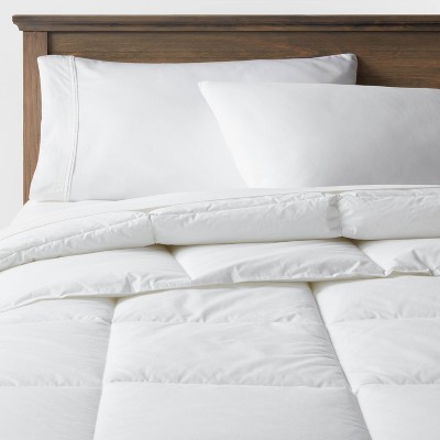 Cotton Sateen Down 300 Thread Count Comforter - Level 2 With 3m® Stain  Release : Target