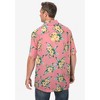 KingSize Men's Big & Tall Printed Camp Shirt - 3 of 4