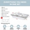 Alpha Living Large Full Size Refill Kit Disposable Chafing Buffet with Utensils, Fuel Cans - Premium Chafing Dish Set for Events, Parties, Catering - 3 of 4