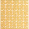 Unique Loom Outdoor Coastal Ahoy Solid Print Woven Area Rug - 2 of 4