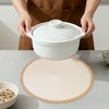 REGALWOVEN Farmhouse Placemats Set of 6 Woven Placemats Washable Rustic Kitchen Table Mat for Dining Table Decor - 4 of 4