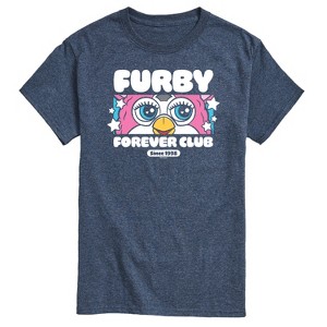 Men's - Furby - Furby Forever Club- Men's Short Sleeve T-Shirt Short Sleeve Graphic T-Shirt - 1 of 4