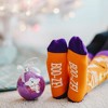 Pavilion Gift Company - Boo-ze! - 4" Ornament  with Unisex Holiday Socks - Tree Ornaments - 3 of 4