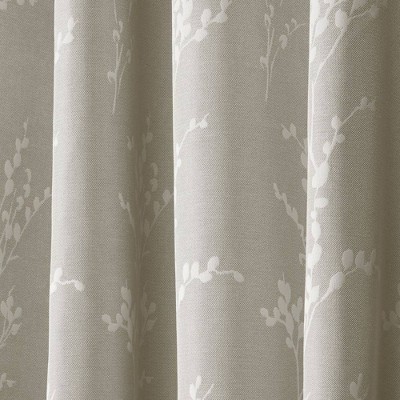 Nicole Miller Linen Blackout Grommet Curtain Panels, 96" x 52"