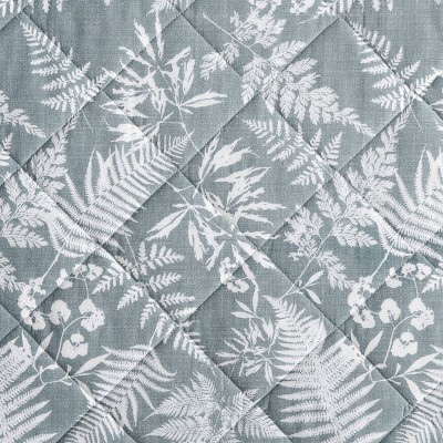 Full White Cotton Reversible Quilt Set