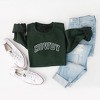Simply Sage Market Women's Graphic Sweatshirt Embroidered Howdy Varsity Outline - 3 of 3