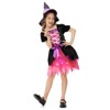 TackView Halloween Witch Costume for Girls Toddler, Witch Costume Sparkle Witch Dress for Kids Fairy Tale Dress-Up Party - 4 of 4