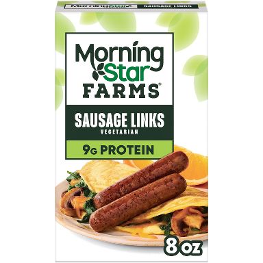 MorningStar Farms Veggie Frozen Breakfast Veggie Sausage Links Original - 8oz
